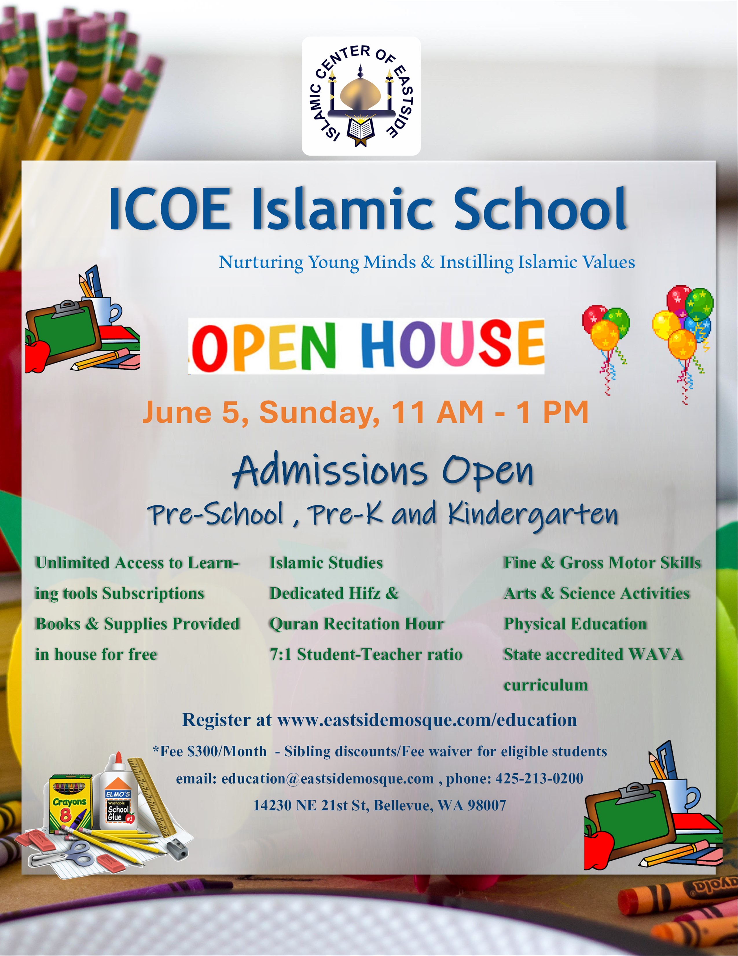ICOE Islamic School - OPEN HOUSE